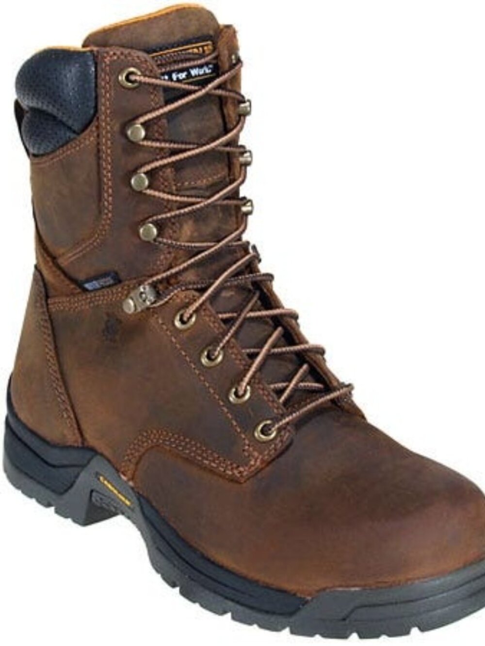 Carolina CA8020 Waterproof Work Boots Brown Men's 11D